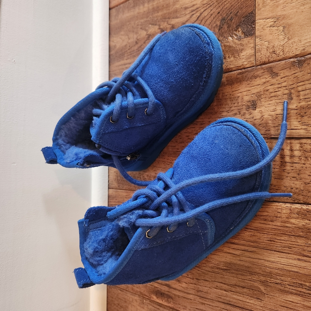 Blue Kids Boots